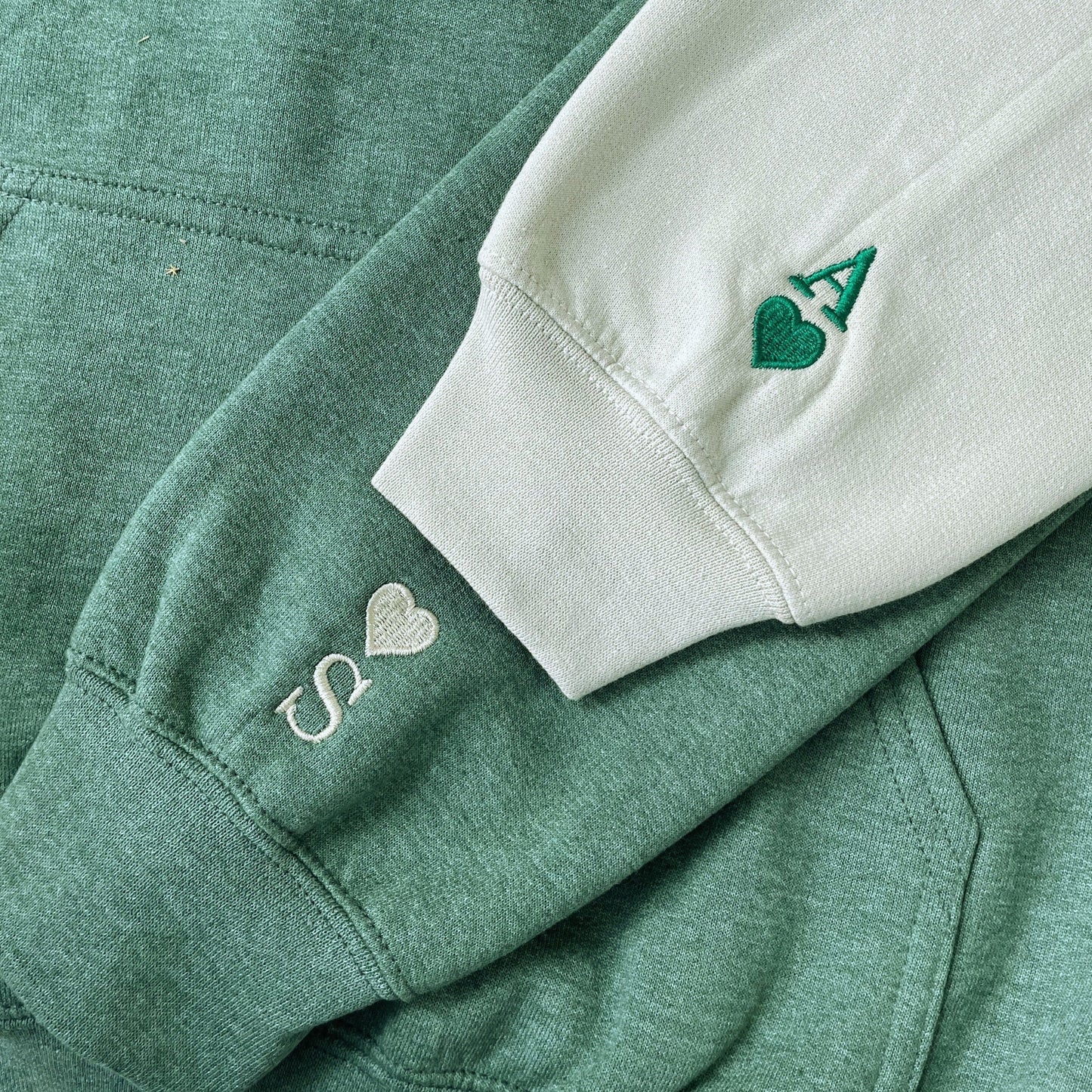 Husband and Wife Sweatshirts or Hoodies, Personalized Embroidered Gift Ideas For Married Couples