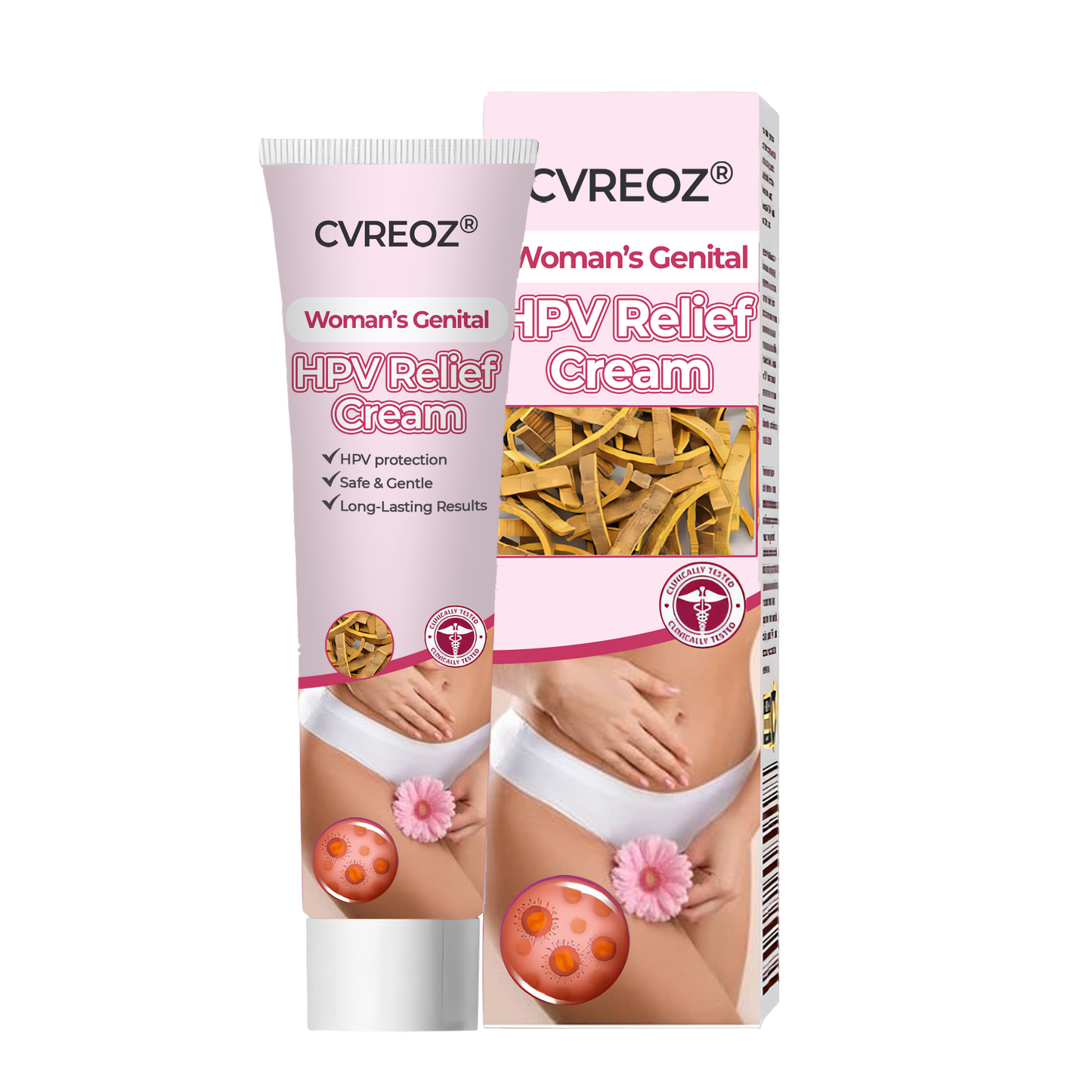 ♀️ Woman's Genital HPV Relief Cream 🔥HOT SALE UP TO 60% OFF