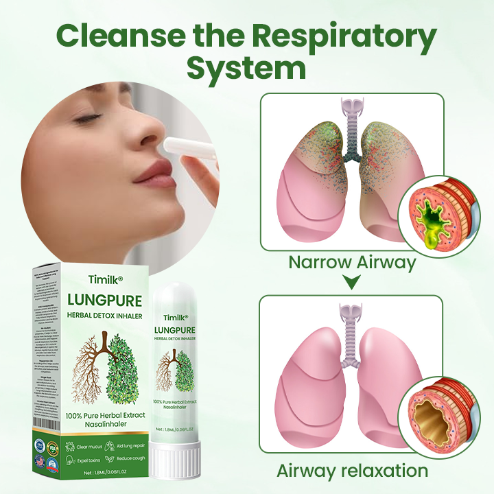 LungPure Herbal Detox Inhaler
