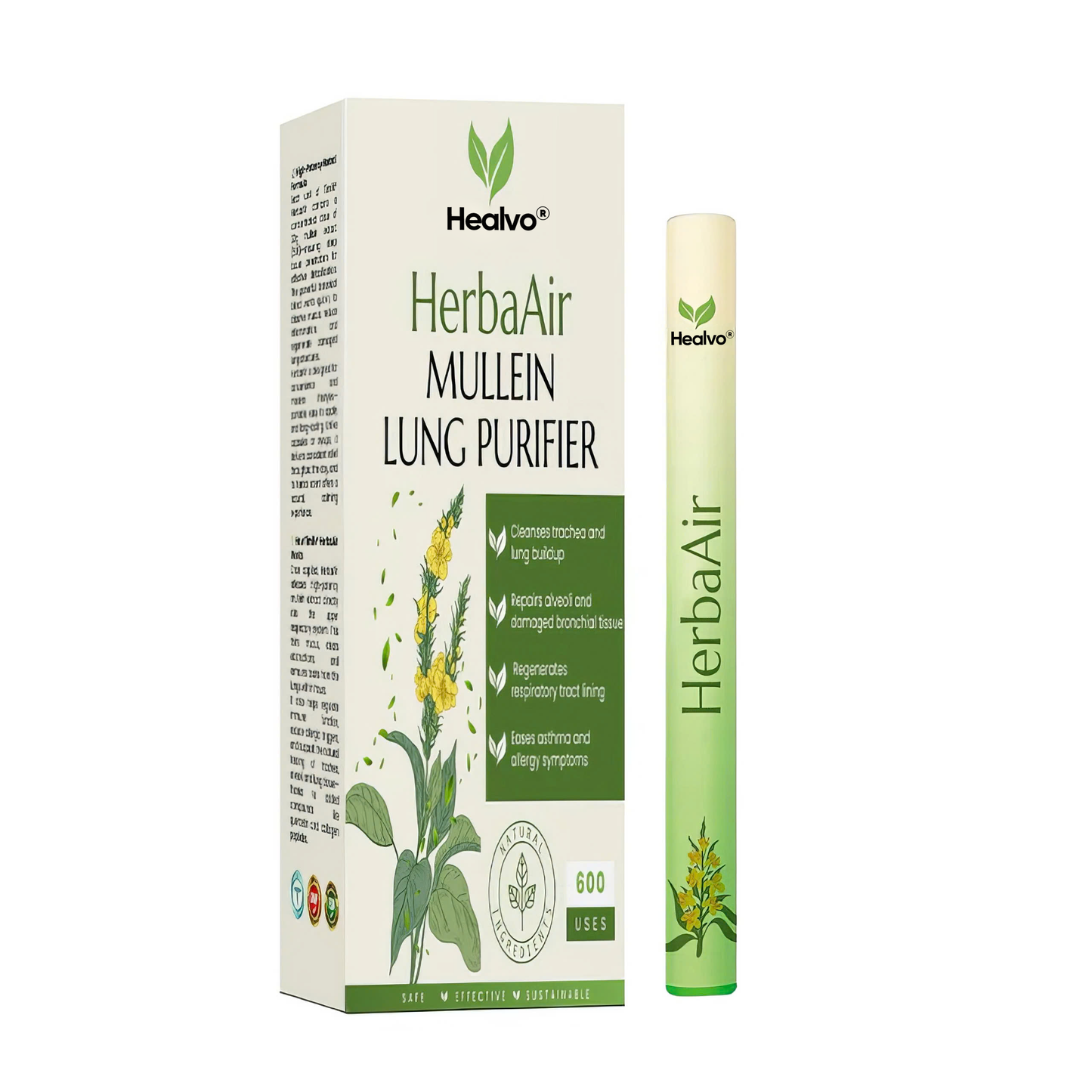 Healvo® HerbaAir Mullein Lung Purifier