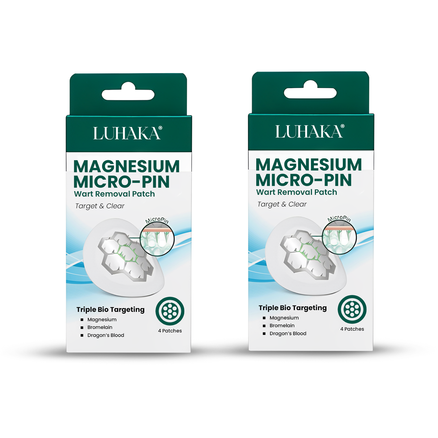 Magnesium Micro-pin Wart Removal Patch