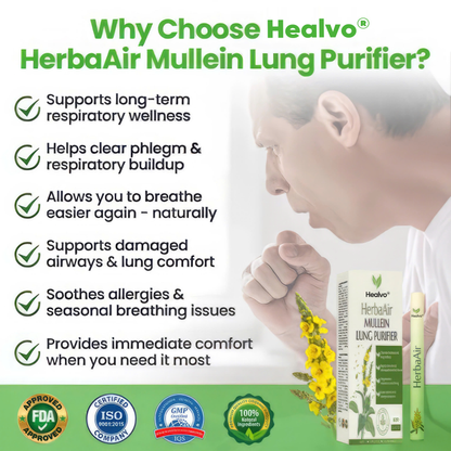 Healvo® HerbaAir Mullein Lung Purifier