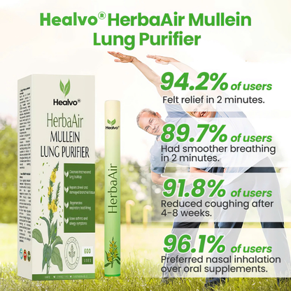 Healvo® HerbaAir Mullein Lung Purifier