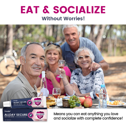 AllDay Secure Denture Bond — Fit Seal, Secure Hold Up to 4 Days