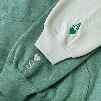 Husband and Wife Sweatshirts or Hoodies, Personalized Embroidered Gift Ideas For Married Couples