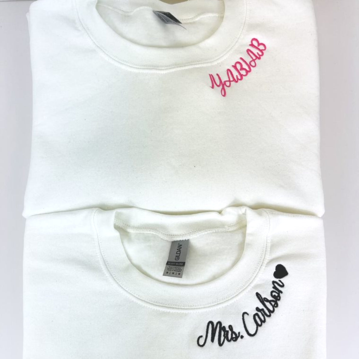 I Said Yes Sweatshirt Embroidered, Custom Mrs Sweatshirt Hoodie with Last Name