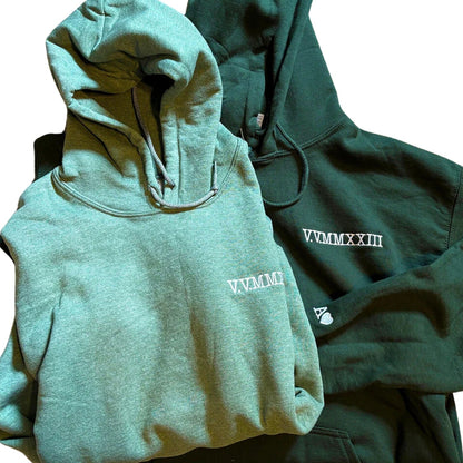 Husband and Wife Sweatshirts or Hoodies, Personalized Embroidered Gift Ideas For Married Couples