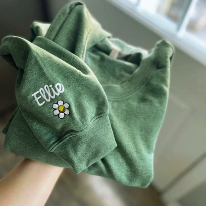 In My Mom Era Sweatshirt & Hoodie, Custom Embroidered Gift for New Mom