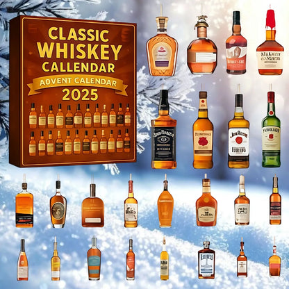 🔥 Last Day Deal 50% OFF 🔥 2025 Whiskey Advent Calendar